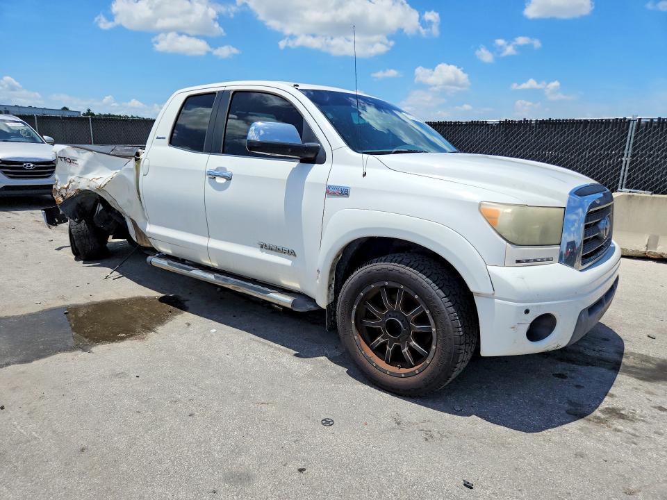 2008 Toyota Tundra VIN 5TBRV58108S482439 COPART salvage auction — UNDERCARRIAGE, Fl - Cert Of Title Slvg Rebuildable, sold $2,800 on 2026-07-30 (photo 4)