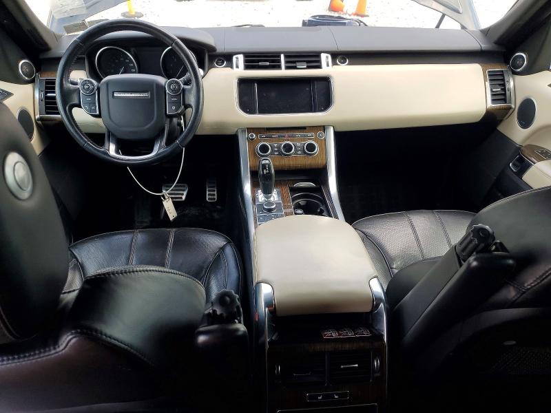 2016 Land rover Range rover sport VIN SALWR2PF2GA101169 COPART salvage auction — MECHANICAL, Wv - Certificate Of Title (P), sold $4,500 on 2026-07-27 (photo 8)