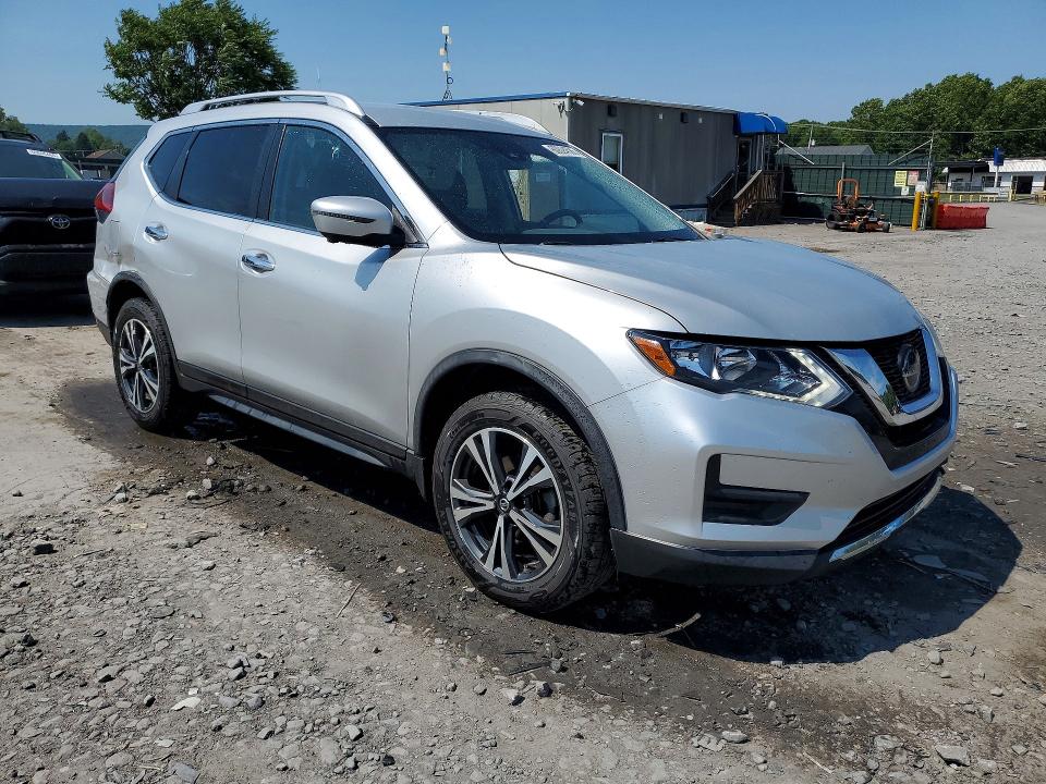 2020 Nissan Rogue VIN JN8AT2MV3LW120927 COPART salvage auction — REAR END, Pa - Certificate Of Salvage, sold $500 on 2026-07-29 (photo 4)
