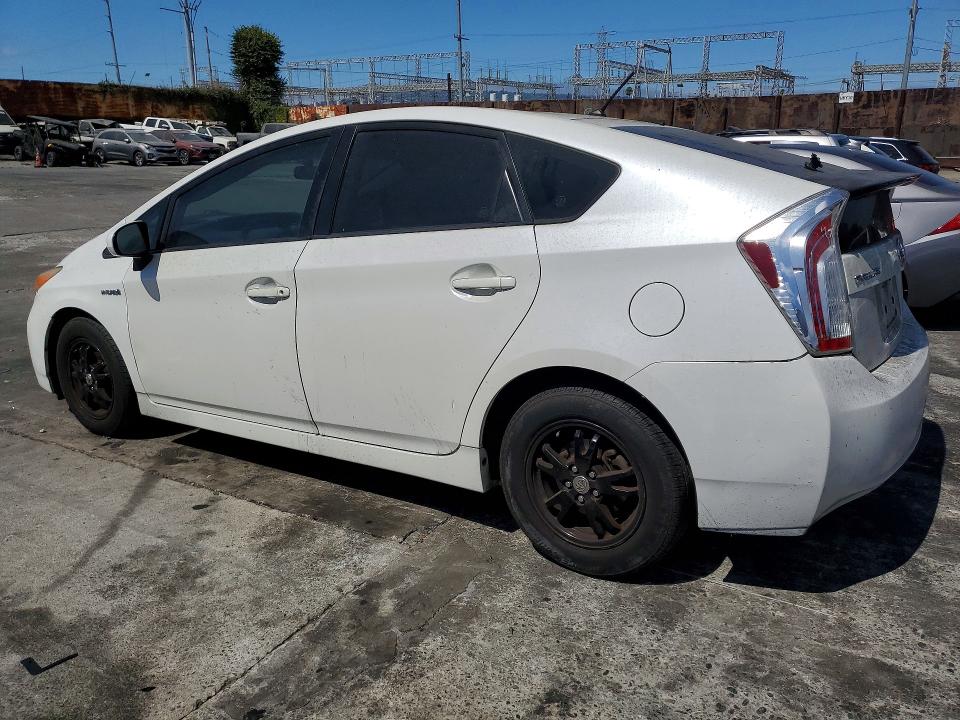 2014 Toyota Prius VIN JTDKN3DU4E0380735 COPART salvage auction — FRONT END, Ca - Salvage Certificate, sold $200 on 2026-07-29 (photo 2)