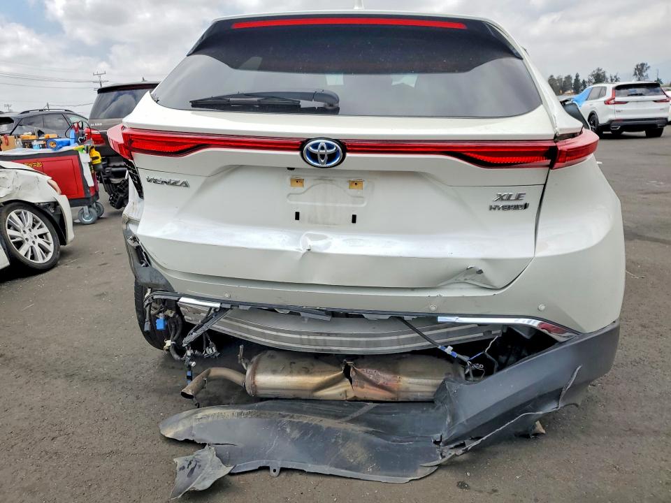 2022 Toyota Venza VIN JTEAAAAH3NJ105026 COPART salvage auction — SIDE, Ca - Salvage Certificate, sold $2,200 on 2026-07-27 (photo 6)