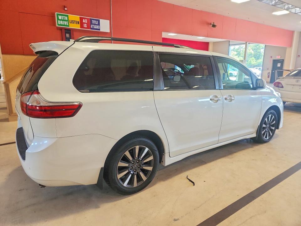 2019 Toyota Sienna VIN 5TDDZ3DC2KS222228 COPART salvage auction — MINOR DENT/SCRATCHES, Ct - Cert Of Title-Salvage, sold $13,700 on 2026-07-14 (photo 3)