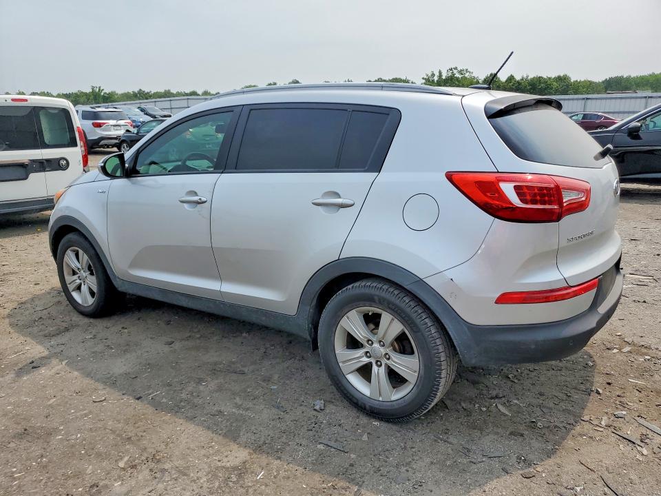 2012 Kia Sportage VIN KNDPBCA22C7213800 COPART salvage auction — MINOR DENT/SCRATCHES, VA - CERTIFICATE OF TITLE, sold $1,350 on 2026-07-29 (photo 2)
