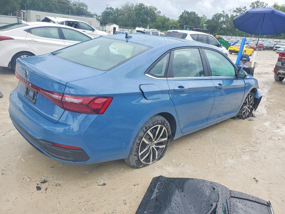 2026 Volkswagen Jetta VIN 3VW7W7BU5TM056309 COPART salvage auction — FRONT END, MT - CERTIFICATE OF TITLE (P), sold $14,700 on 2026-08-03 (photo 3)