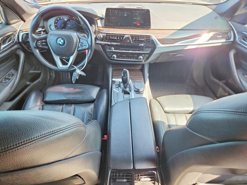 2019 BMW 5er VIN WBAJA7C56KWW07017 COPART salvage auction — SIDE, Nj - Cert Of Title-Salvage, sold $4,950 on 2026-07-28 (photo 8)