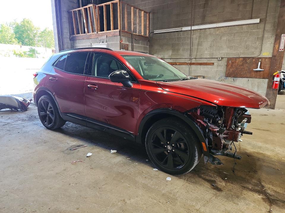 2022 Buick Envision VIN LRBFZPR48ND115488 COPART salvage auction — FRONT END, Ny - Mv-907A Salvage Certificate, sold $6,500 on 2026-07-27 (photo 4)