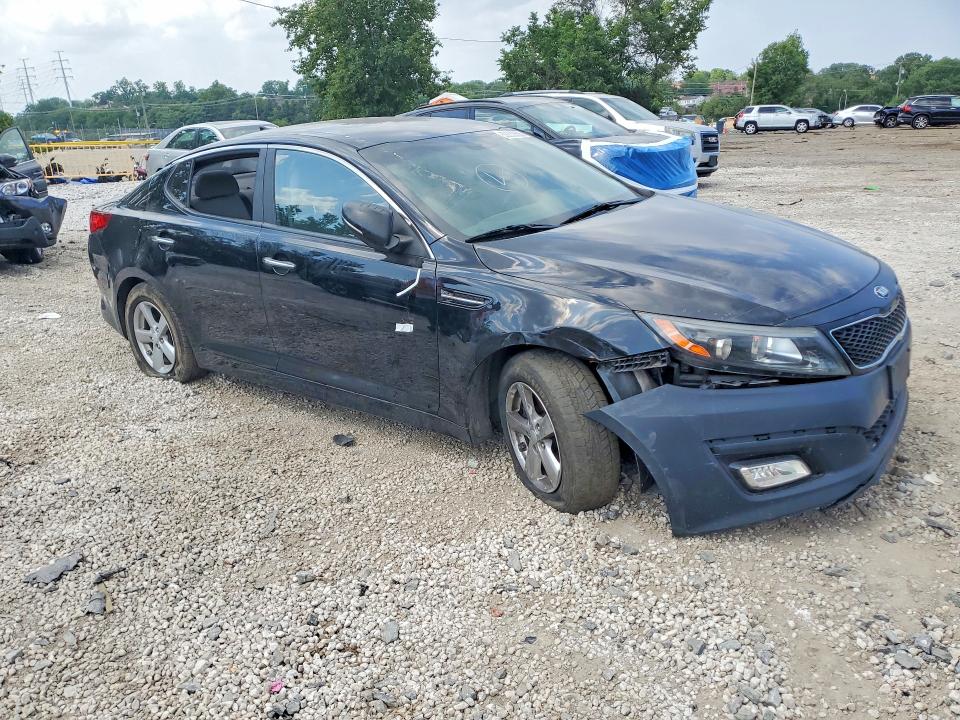 2014 Kia Optima VIN 5XXGM4A73EG328475 COPART salvage auction — VANDALISM, Nj - Certificate Of Title, sold $400 on 2026-07-21 (photo 4)