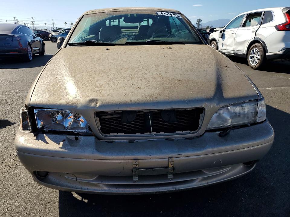 2002 Volvo C70 VIN YV1NC53D92J031599 COPART salvage auction — FRONT END, CA - SALVAGE CERTIFICATE, sold $225 on 2026-08-05 (photo 5)