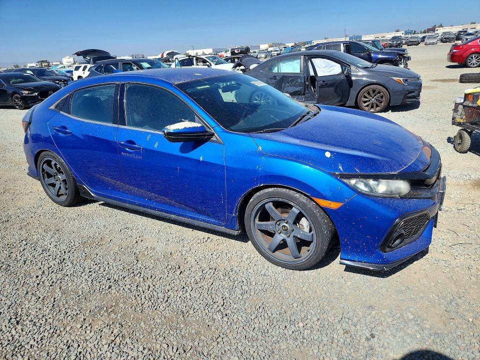 2017 Honda Civic VIN SHHFK7H41HU403565 COPART salvage auction — MECHANICAL, CA - DIS/DLR/EXP ONLY CLEAN TITLE, sold $5,500 on 2026-07-24 (photo 4)