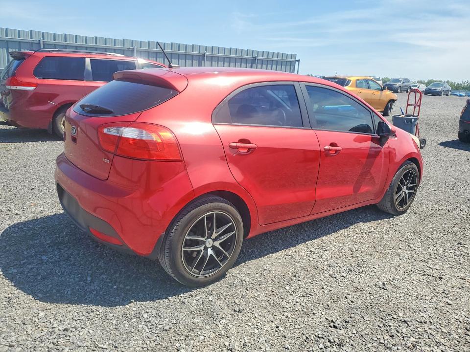 2012 Kia Rio VIN KNADM5A35C6735521 COPART salvage auction — PARTIAL REPAIR, ON - PERMIT NO BRAND - UNFIT, sold $225 on 2026-07-28 (photo 3)