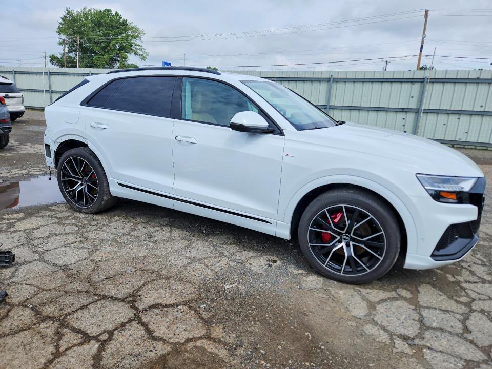 2021 Audi Q8 VIN WA1FVAF18MD007014 COPART salvage auction — REAR END, Ga - Cert Of Title-Salvage, sold $100 on 2026-07-30 (photo 4)
