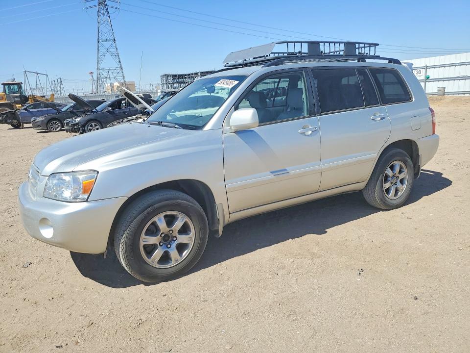 2005 Toyota Highlander VIN JTEGP21A650073888 COPART salvage auction — MINOR DENT/SCRATCHES, Ca - Dis/Dlr/Exp Only Clean Title, sold $475 on 2026-07-20 (photo 1)