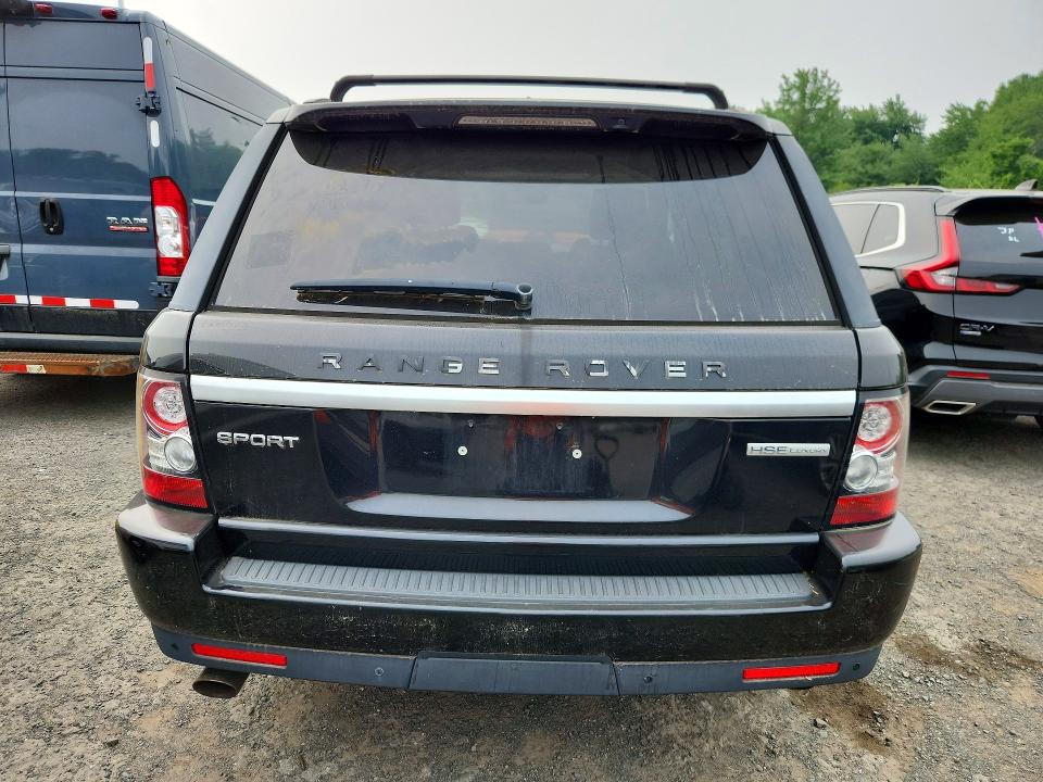 2012 Land rover Range rover sport VIN SALSK2D46CA753163 COPART salvage auction — MINOR DENT/SCRATCHES, MA - CERTIFICATE OF TITLE (P), sold $2,400 on 2026-07-27 (photo 6)