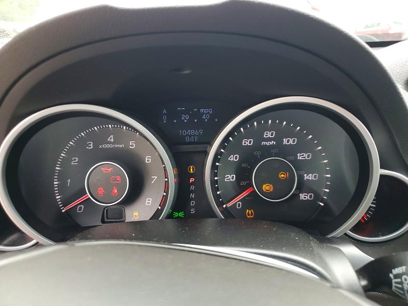 2013 Acura Tl VIN 19UUA9F52DA001433 COPART salvage auction — MECHANICAL, Oh - Certificate Of Title, sold $400 on 2026-07-29 (photo 9)
