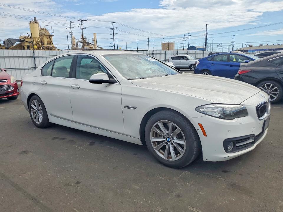 2015 BMW 5er VIN WBA5A5C56FD518684 COPART salvage auction — REAR END, CA - SALVAGE CERTIFICATE, sold $3,300 on 2026-08-17 (photo 4)