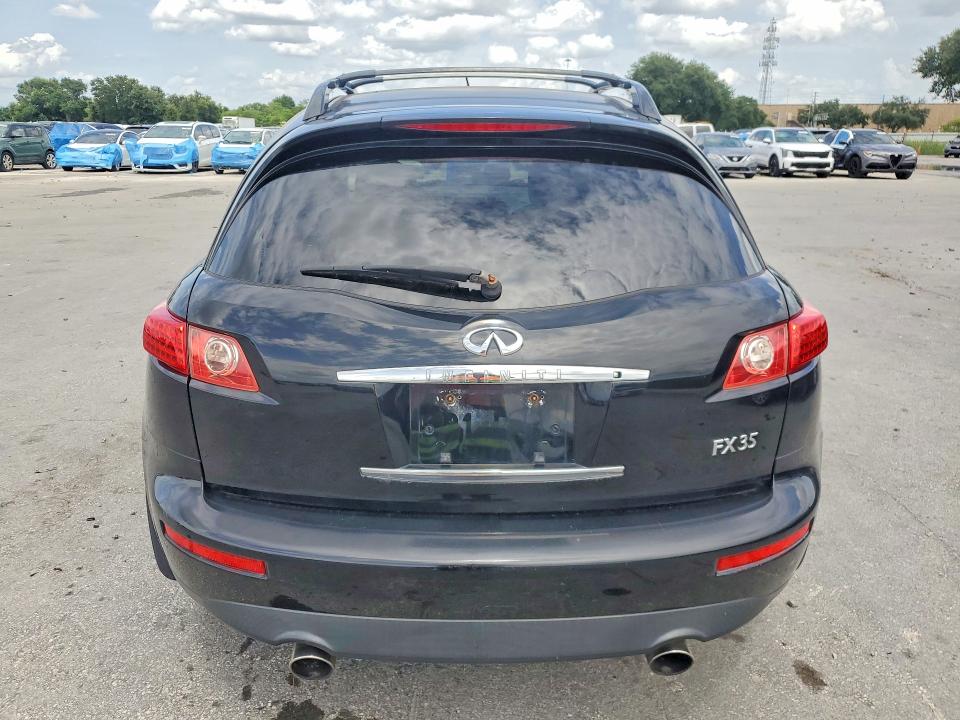 2007 Infiniti Fx35 VIN JNRAS08W27X207272 COPART salvage auction — MINOR DENT/SCRATCHES, FL - CERTIFICATE OF TITLE (P), sold $375 on 2026-07-23 (photo 6)
