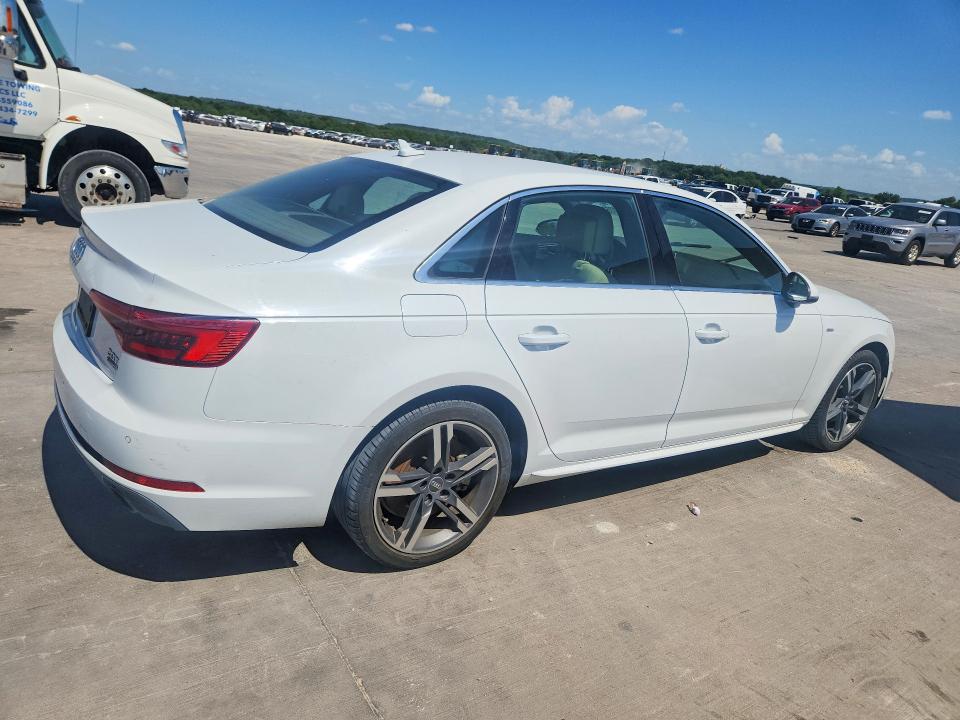 2017 Audi A4 VIN WAUENAF44HN025213 COPART salvage auction — NORMAL WEAR, Tx - Certificate Of Title, sold $3,600 on 2026-07-21 (photo 3)