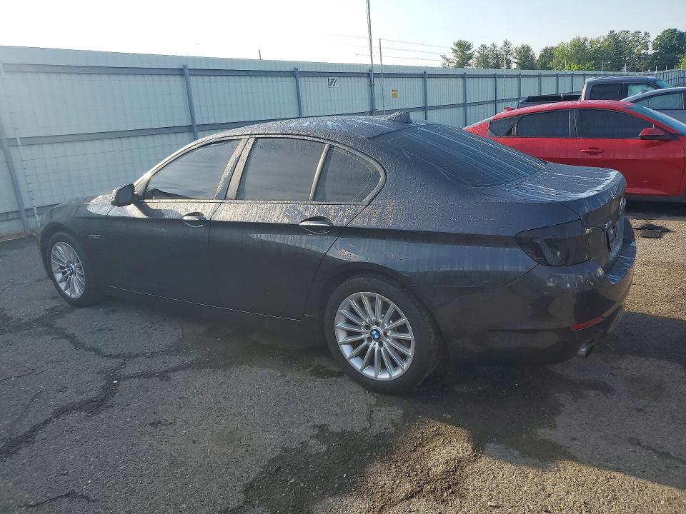 2013 BMW 5er VIN WBAFU7C58DDU72554 COPART salvage auction — WATER/FLOOD, Pa - Cert Of Salvage-W=Flood Veh, sold $2,250 on 2026-07-17 (photo 2)