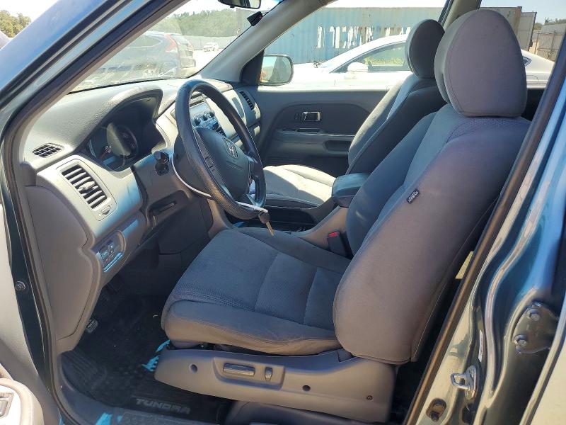 2007 Honda Pilot VIN 5FNYF28427B008293 COPART salvage auction — BURN, Ca - Dis/Dlr/Exp Only Clean Title, sold $675 on 2026-07-31 (photo 7)