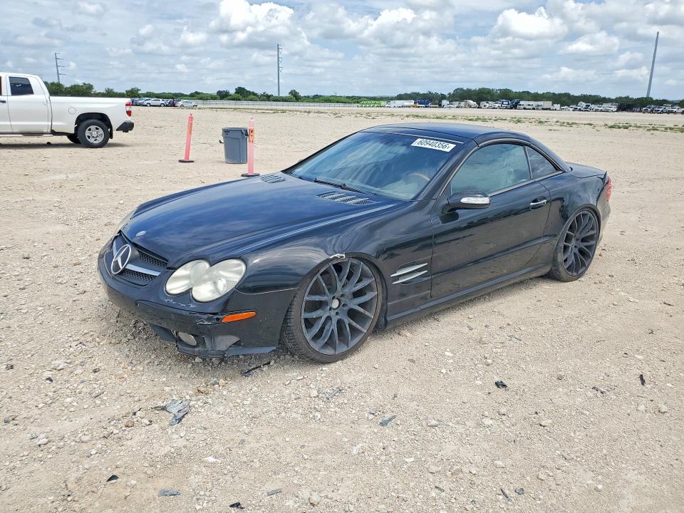 2004 Mercedes-benz Sl-class VIN WDBSK75FX4F085052 COPART salvage auction — FRONT END, Tx - Cert Of Title-Rebuilt Salvage, sold $425 on 2026-07-30 (photo 1)