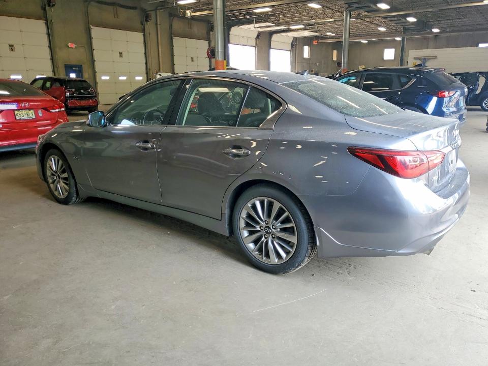 2019 Infiniti Q50 VIN JN1EV7AR1KM593623 COPART salvage auction — FRONT END, Mn - Cert Of Title-Salvage, sold $2,650 on 2026-07-28 (photo 2)