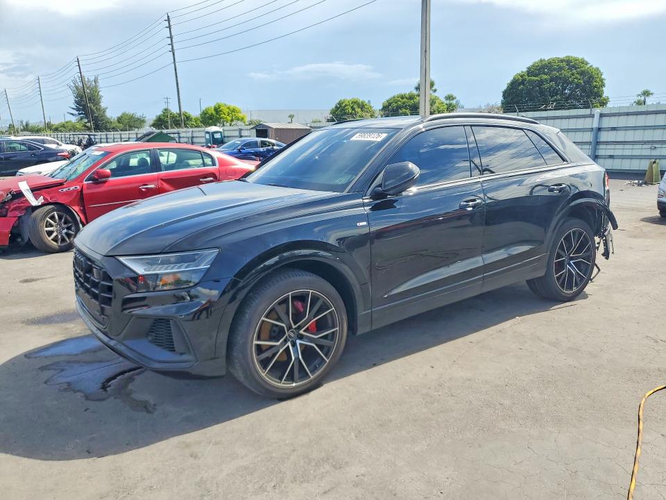 2021 Audi Q8 VIN WA1EVAF17MD030294 — COPART salvage auction photo