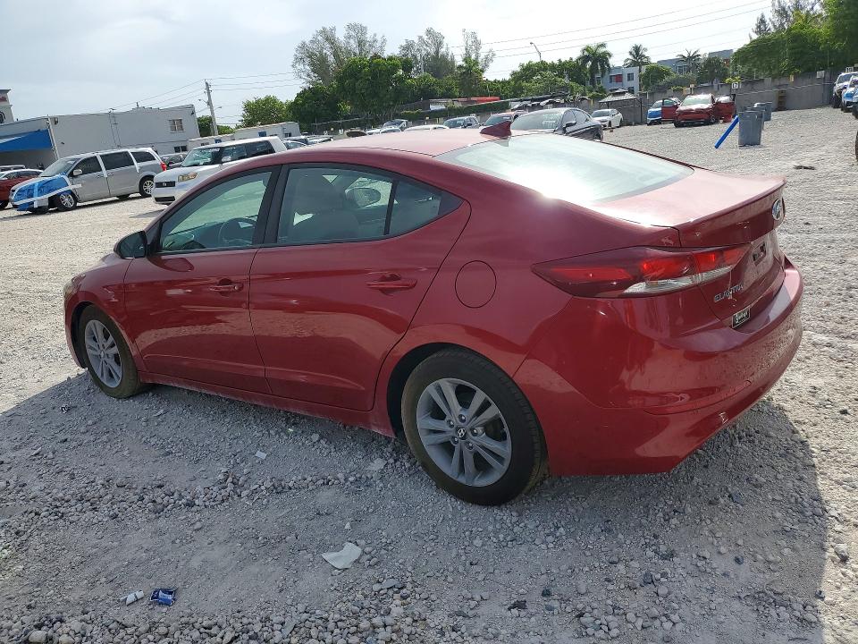 2017 Hyundai Elantra VIN KMHD84LF2HU423289 COPART salvage auction — MINOR DENT/SCRATCHES, ME - CERTIFICATE OF TITLE (P), sold $1,500 on 2026-07-28 (photo 2)