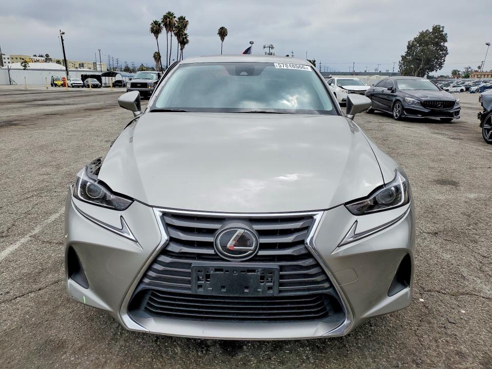 2020 Lexus Is 300 VIN JTHAA1D27L5108785 COPART salvage auction — FRONT END, Ca - Salvage Certificate, sold $11,700 on 2026-07-31 (photo 5)