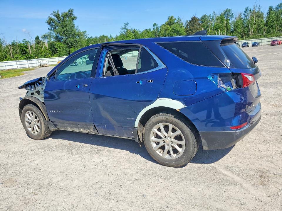 2019 Chevrolet Equinox VIN 2GNAXUEV8K6205787 COPART salvage auction — FRONT END, Ny - Mv-907A Salvage Certificate, sold $300 on 2026-07-20 (photo 2)