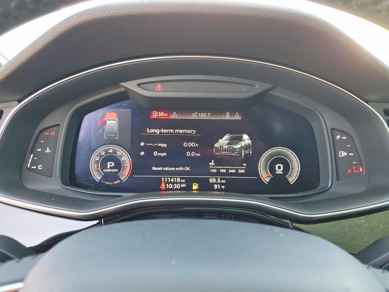 2020 Audi Q7 VIN WA1LXAF70LD011817 COPART salvage auction — MINOR DENT/SCRATCHES, CA - DIS/DLR/EXP ONLY CLEAN TITLE, sold $3,850 on 2026-07-29 (photo 9)