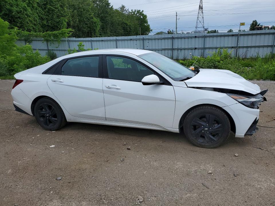 2022 Hyundai Elantra VIN KMHLM4AG4NU243083 COPART salvage auction — UNDERCARRIAGE, On - Permit Salvage, sold $2,800 on 2026-07-28 (photo 4)
