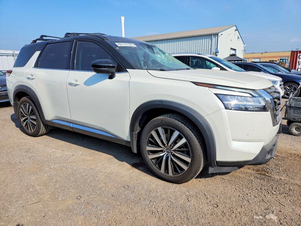 2023 Nissan Pathfinder VIN 5N1DR3DFXPC210102 COPART salvage auction — ROOF, On - Permit No Brand - Unfit, sold $10,100 on 2026-07-28 (photo 4)