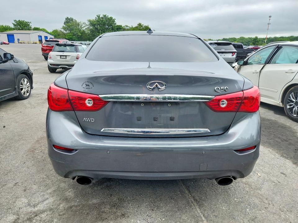 2015 Infiniti VIN JN1BV7AR3FM423272 COPART salvage auction — FRONT END, Nj - Cert Of Title-Salvage, sold $800 on 2026-07-16 (photo 6)