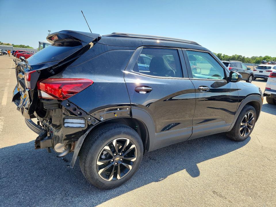 2021 Chevrolet Trailblazer VIN KL79MRSL9MB097178 COPART salvage auction — REAR END, Ny - Mv-907A Salvage Certificate, sold $3,600 on 2026-07-22 (photo 3)