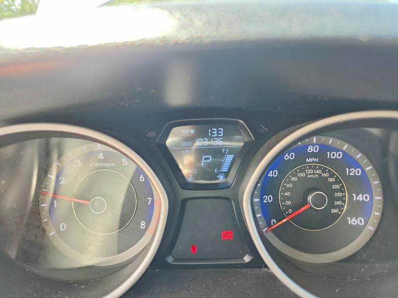 2012 Hyundai Elantra VIN KMHDH4AE7CU322882 COPART salvage auction — FRONT END, Wi - Junked Vehicle Bill Of Sale, sold $325 on 2026-07-20 (photo 9)