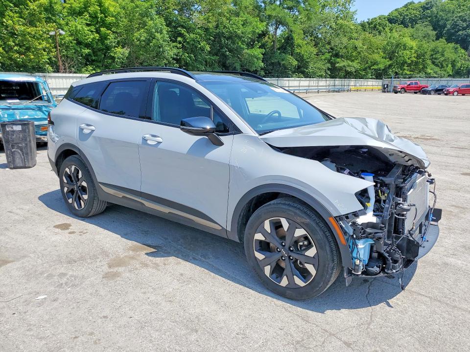 2024 Kia Sportage VIN 5XYK6CDFXRG159879 COPART salvage auction — FRONT END, Oh - Cert Of Title-Salvage, sold $7,700 on 2026-08-20 (photo 4)