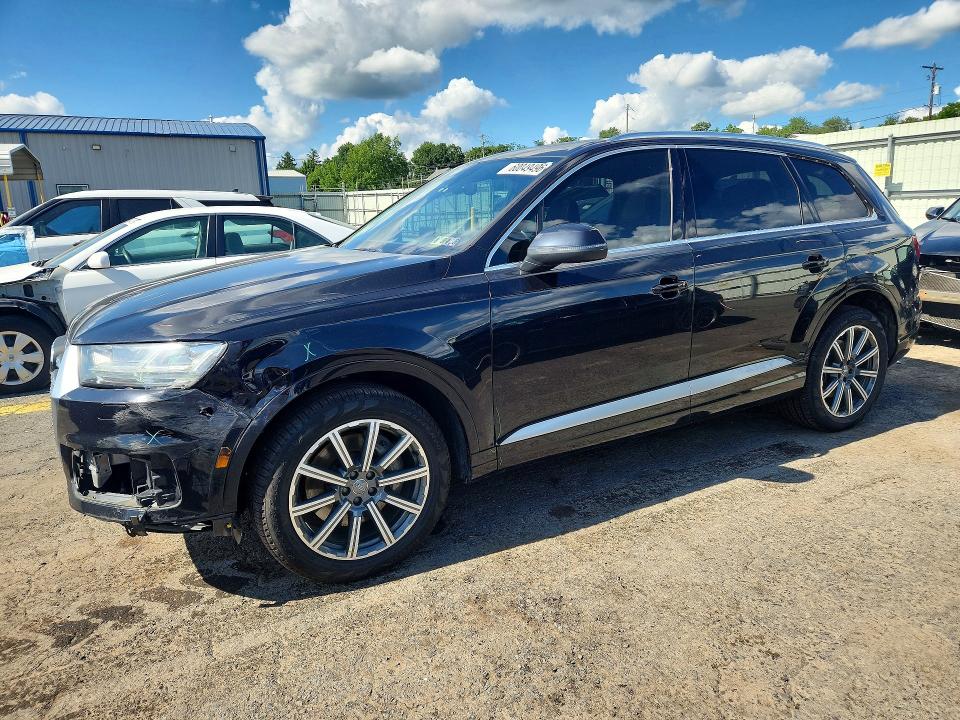 2017 Audi Q7 VIN WA1LHAF79HD043153 COPART salvage auction — FRONT END, Pa - Certificate Of Salvage, sold $8,200 on 2026-07-17 (photo 1)
