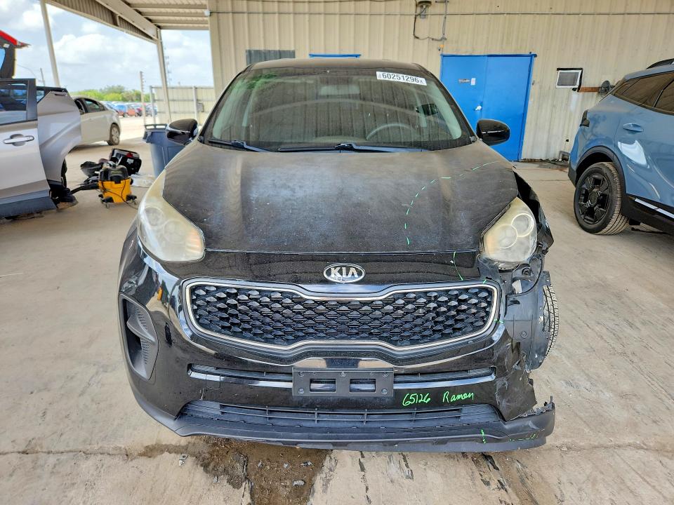 2017 Kia Sportage VIN KNDPM3AC9H7220401 COPART salvage auction — FRONT END, FL - CERT OF TITLE SLVG REBUILDABLE, sold $2,650 on 2026-07-29 (photo 5)
