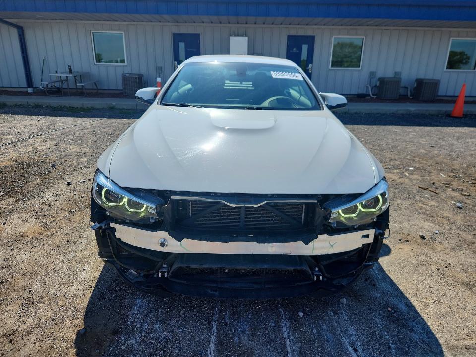 2018 BMW M4 VIN WBS4Z9C50JED31227 COPART salvage auction — REAR END, WI - CERTIFICATE OF TITLE, sold $21,600 on 2026-07-14 (photo 5)