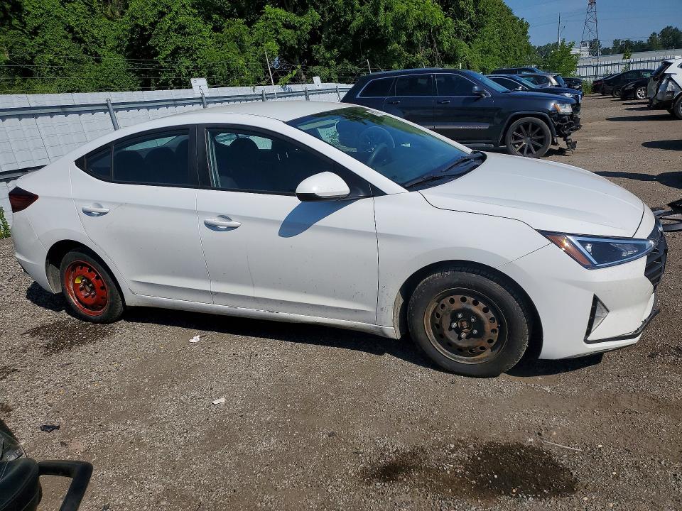 2020 Hyundai Elantra VIN KMHD74LF7LU061522 COPART salvage auction — FRONT END, On - Permit Salvage, sold $2,650 on 2026-07-28 (photo 4)