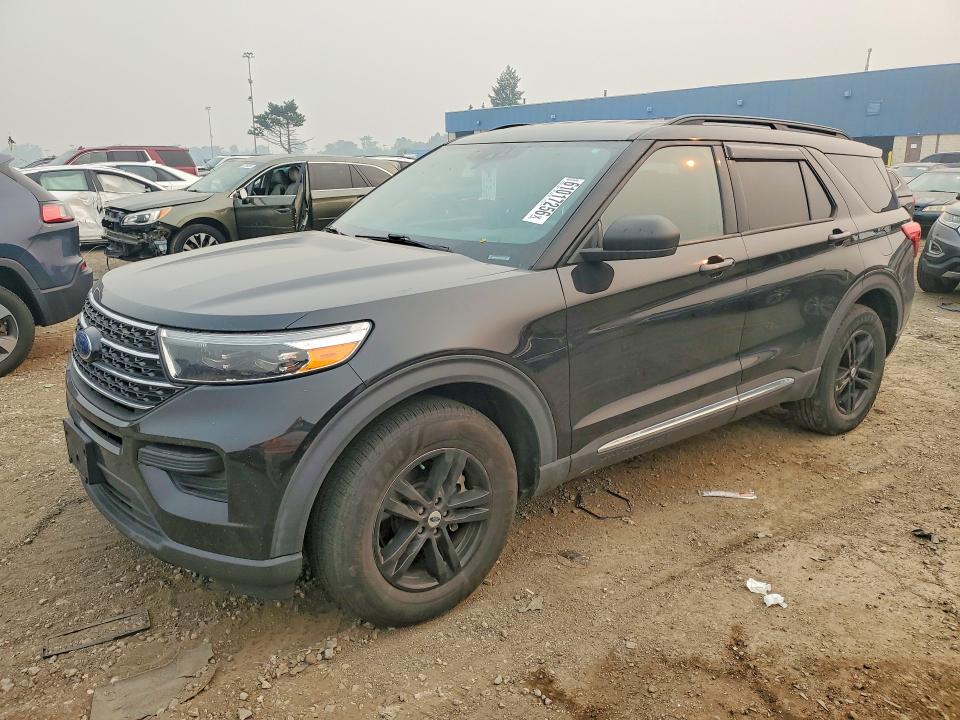 2020 Ford Explorer VIN 1FMSK8DH4LGA56192 — COPART salvage auction photo