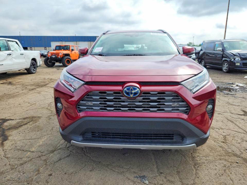 2019 Toyt Rav4 VIN JTMDWRFV7KD034004 COPART salvage auction — REAR END, OH - CERT OF TITLE-SALVAGE, sold $325 on 2026-07-28 (photo 5)