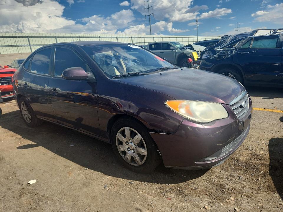 2007 Hyundai Elantra VIN KMHDU46D87U079164 COPART salvage auction — VANDALISM, Nm - Cert Of Title-Salvage, sold $200 on 2026-09-08 (photo 4)