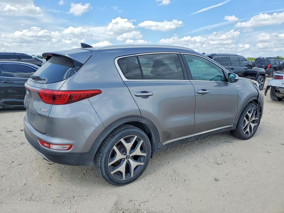 2017 Kia Sportage VIN KNDPRCA60H7264184 COPART salvage auction — MINOR DENT/SCRATCHES, Tx - Certificate Of Title, sold $2,250 on 2026-07-16 (photo 3)