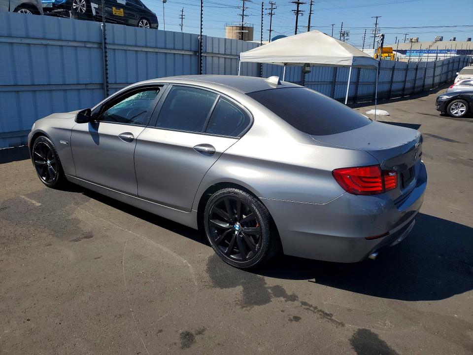 2011 BMW 5 series VIN WBAFR7C56BC602481 COPART salvage auction — FRONT END, Ca - Salvage Certificate, sold $1,050 on 2026-07-27 (photo 2)