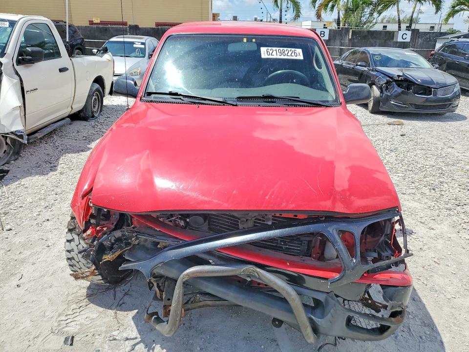 2003 Toyota Tacoma VIN 5TEVL52N73Z231436 COPART salvage auction — FRONT END, Fl - Certificate Of Title, sold $1,850 on 2026-07-31 (photo 5)