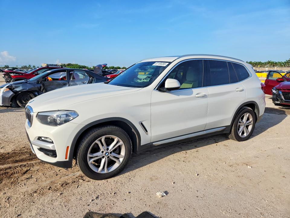 2019 BMW X3 VIN 5UXTR7C51KLF27065 — COPART salvage auction photo