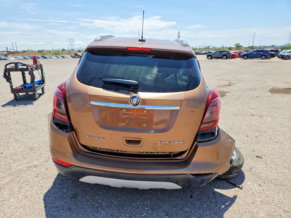 2017 Buick Encore VIN KL4CJASB3HB164299 COPART salvage auction — REAR END, Az - Cert Of Title - Salvage, sold $975 on 2026-07-31 (photo 6)