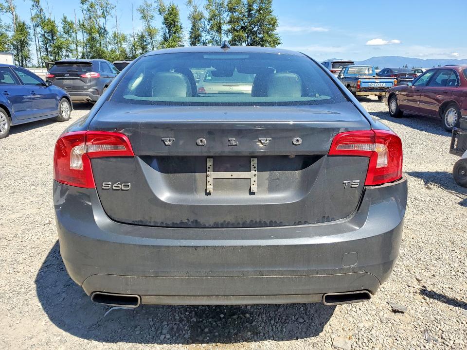 2015 Volvo S60 VIN YV126MFK0F2334656 COPART salvage auction — SIDE, WA - BILL OF SALE, sold $275 on 2026-08-10 (photo 6)