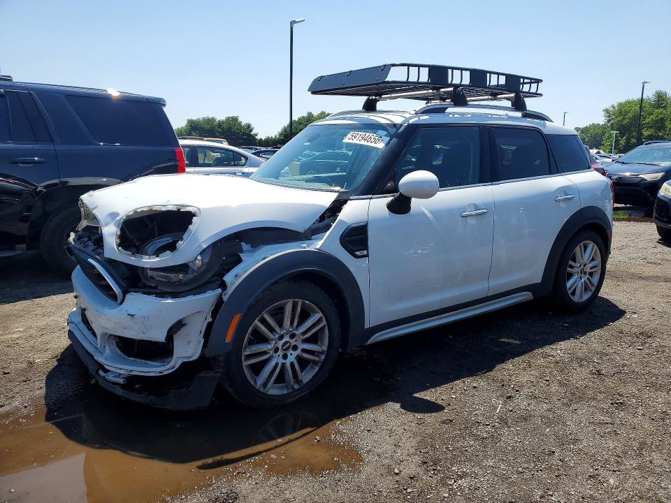 2018 Mini Cooper VIN WMZYS7C34J3E07804 COPART salvage auction — FRONT END, CT - CERT OF TITLE-SALVAGE, sold $1,600 on 2026-08-06 (photo 1)